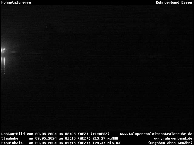 Webcam Kreis Soest - Möhnetalsperre (Luftseite)